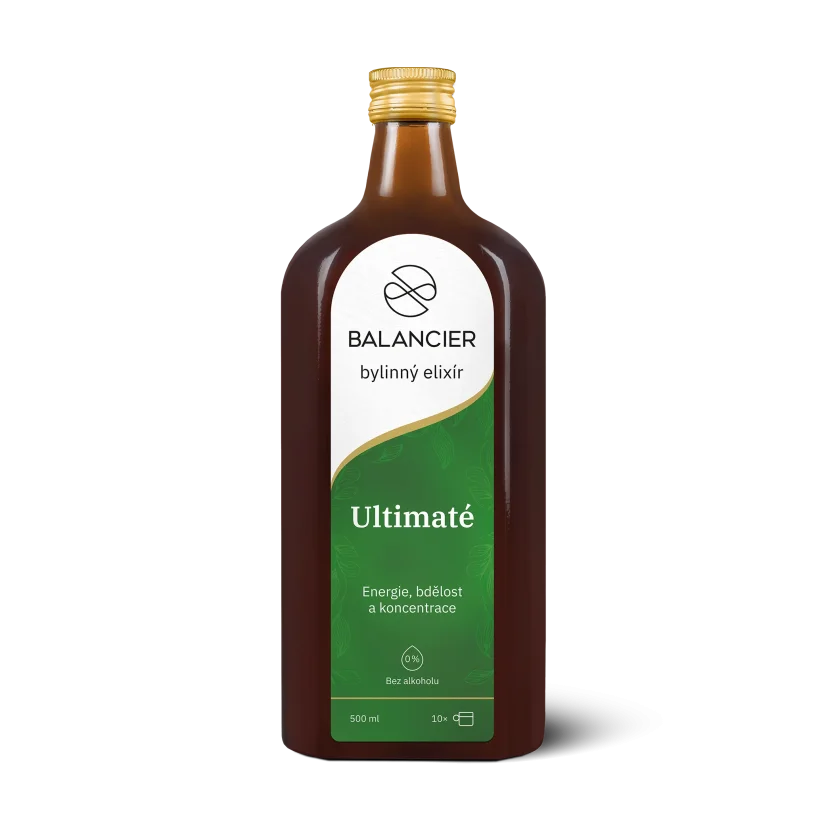 Ultimaté - elixír energie a koncentrace 500 ml - Výběr produktu: Lahev 500 ml